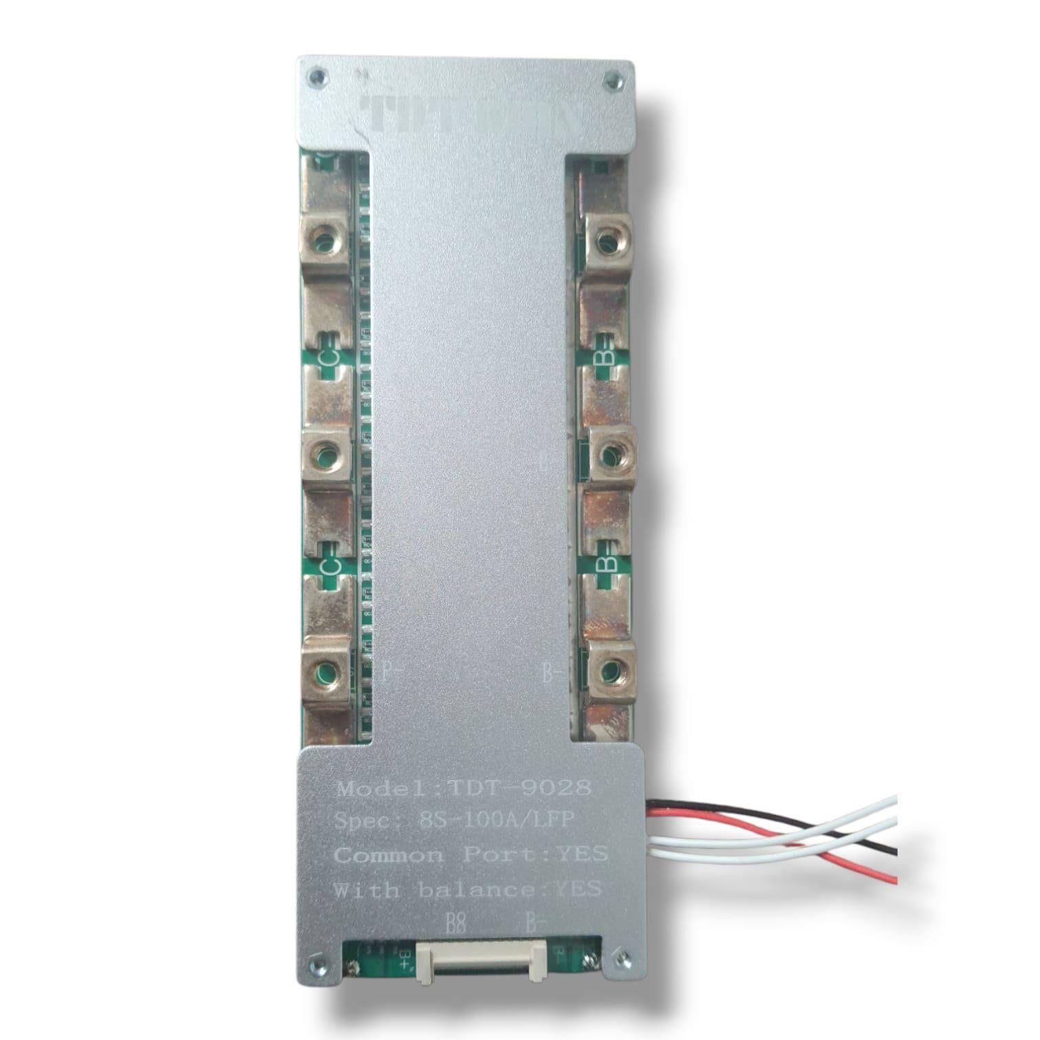 TDT 8S 100A Balanslı LiFePO4 Batarya BMS