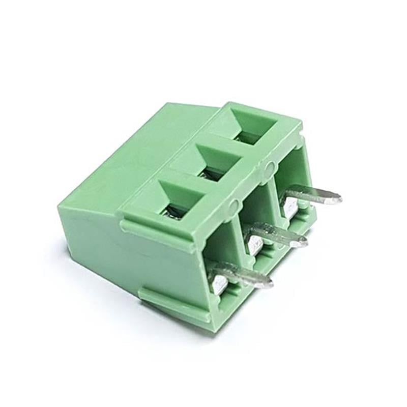 3lü PCB Tipi Vidalı Yeşil Klemens (5mm pin aralığı)