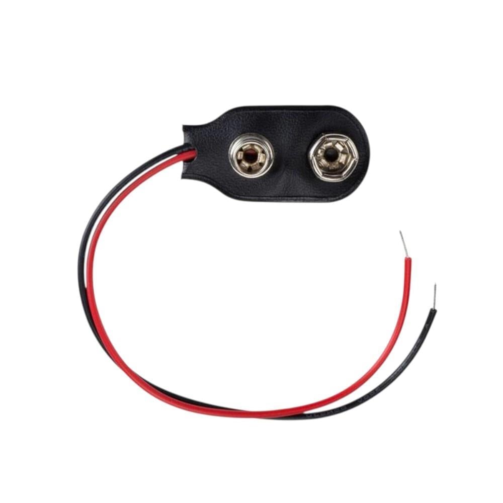 9V Pil Başlığı  - Kablolu 10cm