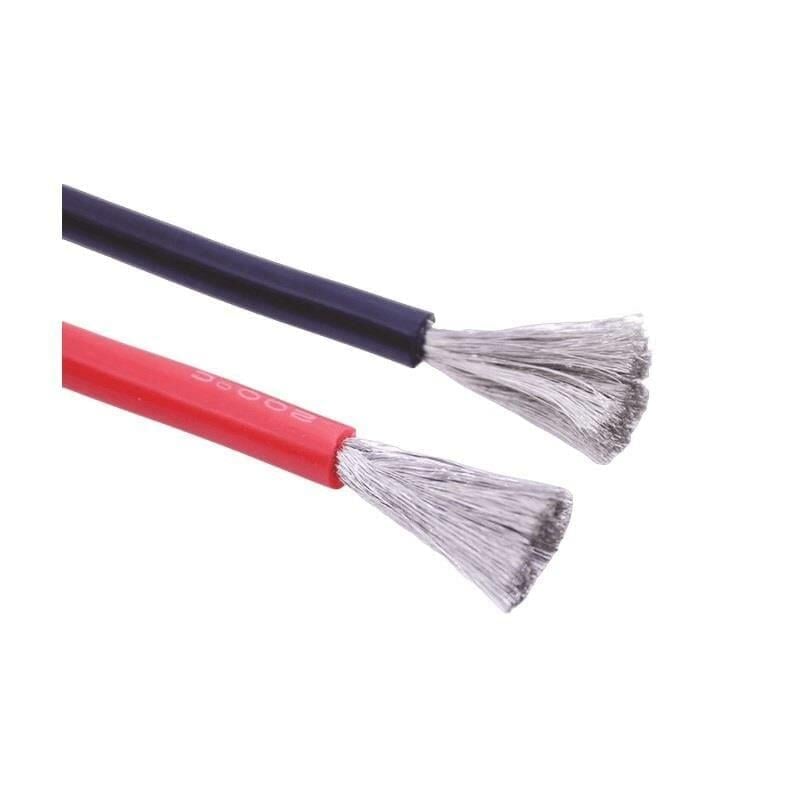 10 AWG Silikon Kablo (Kırmızı + Siyah)
