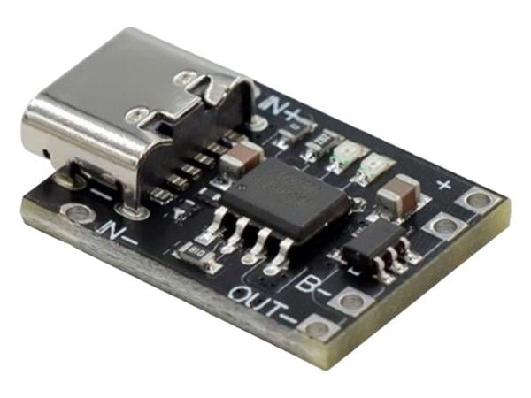 MELTİS Mini Lityum Pil Şarj Devresi Korumalı 1A Type C USB