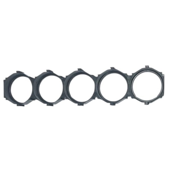 18650 Petek Tip 5x1 Pil Tutucu Holder  (x2 adet)