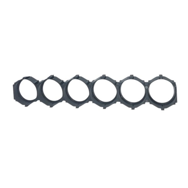 18650 Petek Tip 6x1 Pil Tutucu Holder  (x2 adet)