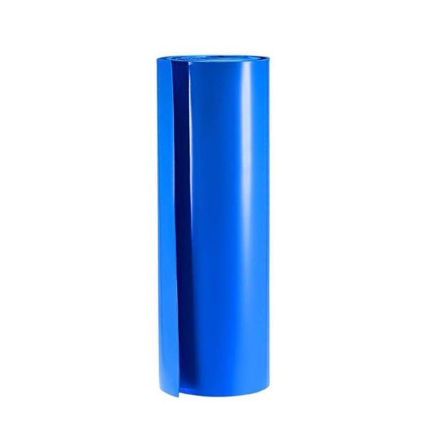 440mm Mavi Batarya Kaplama Shrink Isıyla Daralan PVC Makaron