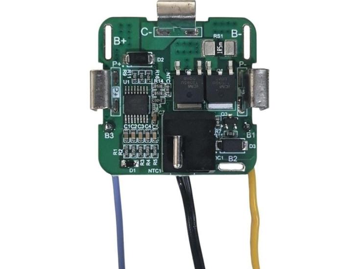 4S 20A Lityum Matkap BMS Kare Tip (NTC’li)(18650)