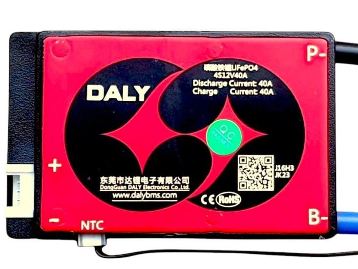 DALY 4S 40A Balanslı LiFePO4 Batarya BMS