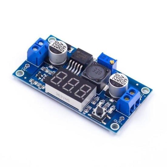 LM2596S LED Voltmetreli DC-DC Voltaj Düşürücü