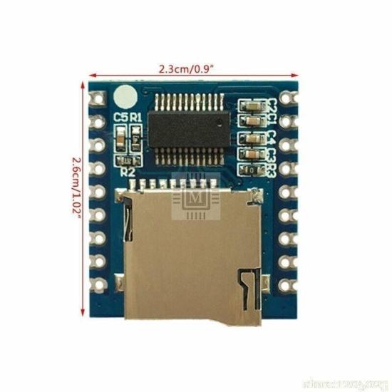 SD Kart Okuyuculu MP3 Dekoder Modül