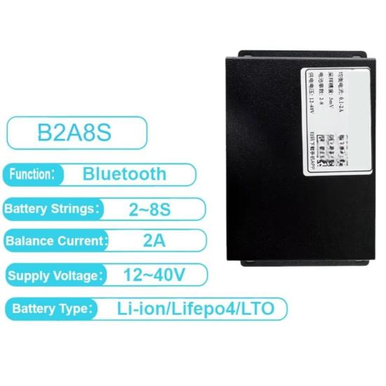 Smart Aktif Balans cihazı JK 2S-8S  Max:2A Bluetooth (B2A8S)