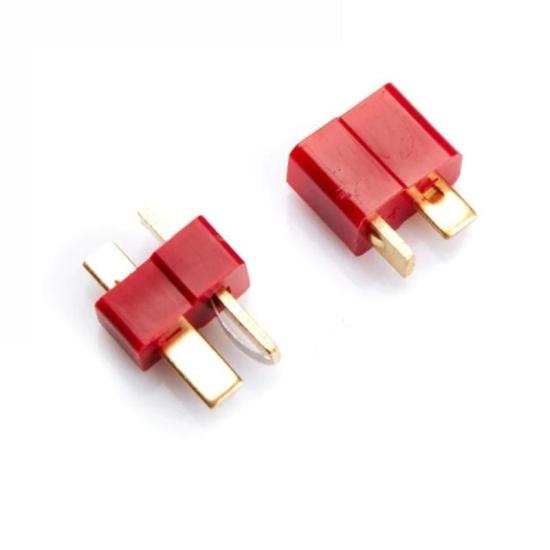 T Plug Dişi Erkek Soket Seti (Bordo Renk)