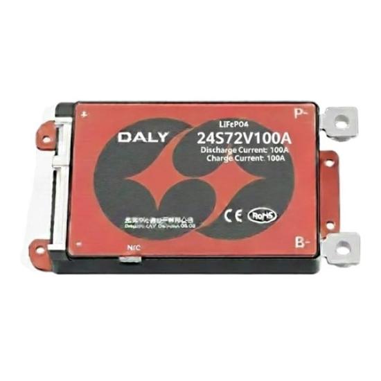 DALY 24S 100A Balanslı LiFePO4 Batarya BMS