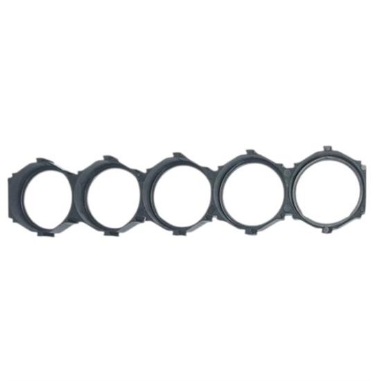 18650 Petek Tip 5x1 Pil Tutucu Holder  (x2 adet)