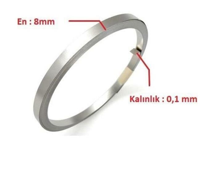 8x010mm Nikel Kaplı Punta Teli -  Rulo