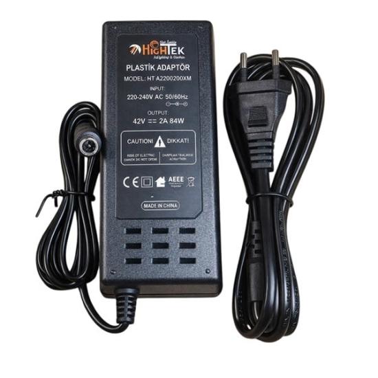 TDS UÇLU XIAOMI M365 10S 2A 36V-42V 84 WATT ELEKTRİKLİ SCOOTER ŞARJ CİHAZI ADAPTÖRÜ